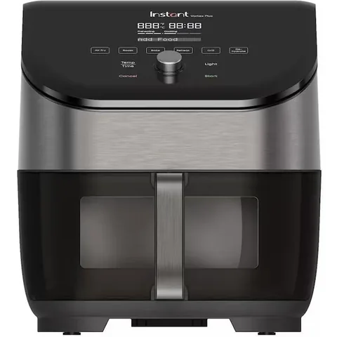 Instant Pot Vortex Plus 6 Clear Cook Odor Erase Negru/Argintiu