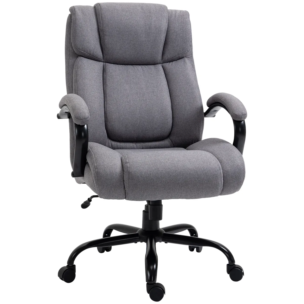 Scaun de Birou Ergonomic Vinsetto Mesh 220kg Gri Deschis