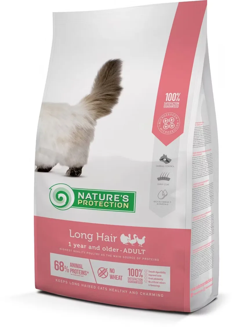 Hrana Uscata pentru Pisici Natures Protection Cat Long Hair 7kg