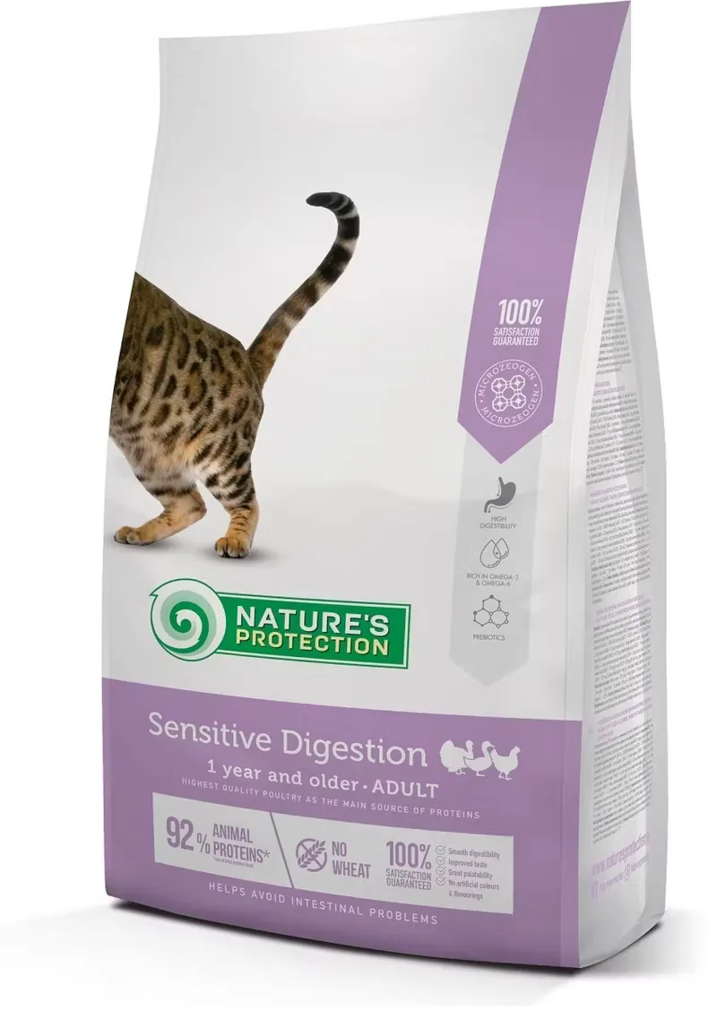 Hrana Uscata pentru Pisici Natures Protection Sensitive Digestion 2kg