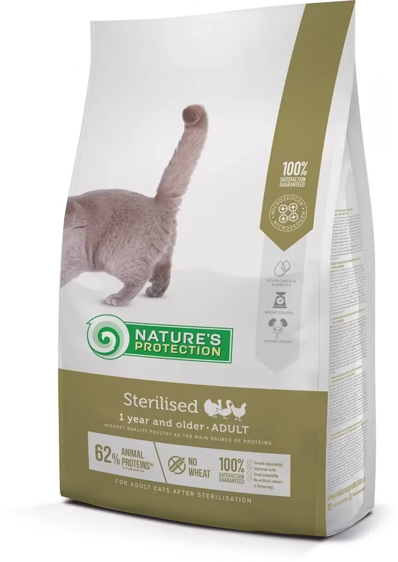Hrana Uscata pentru Pisici Nature's Protection Cat Sterilised 7kg