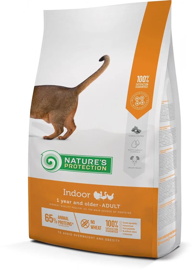 Nature's Protection Indoor 400g Carne de Pasare Adulti