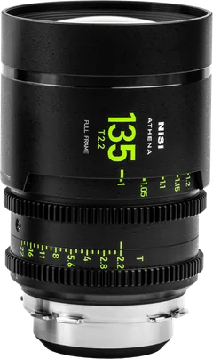 NiSi Athena Prime 135mm T2.2 Sony E Cerc Imagine 46mm Filet Filtru 77mm