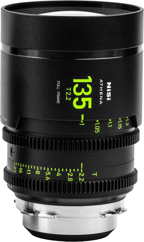 NiSi Athena Prime 135mm T2.2 Sony E Cerc Imagine 46mm Filet Filtru 77mm