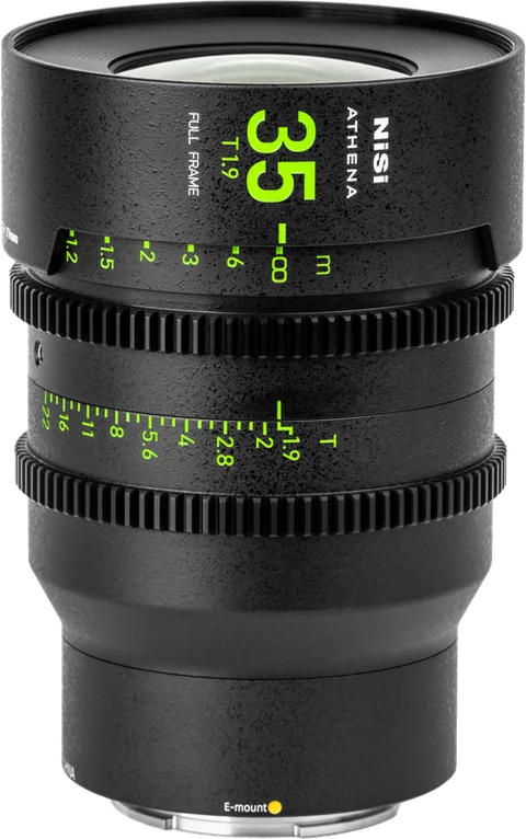 Nisi Athena Prime 35mm T1.9 Sony E Fara Filtru Drop-In 46mm 77mm