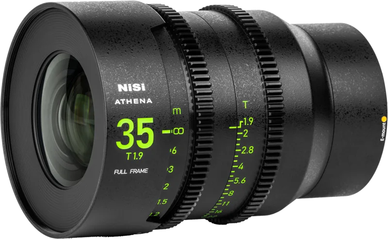 Nisi Athena Prime 35mm T1.9 Sony E Fara Filtru Drop-In 46mm 77mm - imagine 2