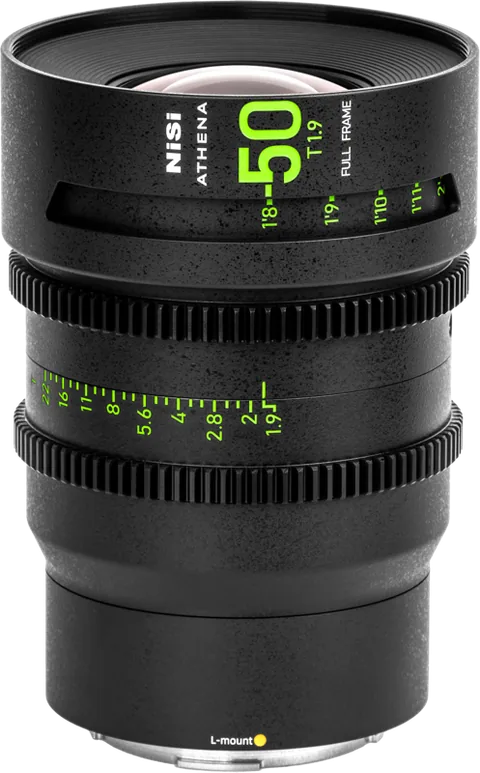 NiSi Athena Prime 50mm T1.9 L-Mount 77mm 300 Grade