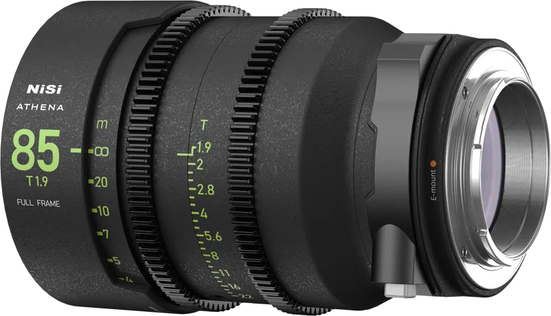 NiSi Athena Prime 85mm T1.9 Sony E 46mm 77mm - imagine 2