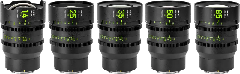 NiSi Athena Prime Cine Lens Set Sony E 14-135mm T1.9-T2.4