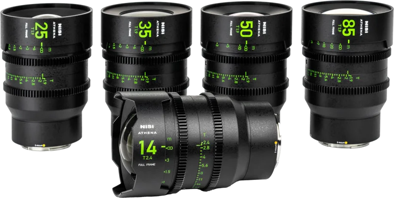 NiSi Athena Prime Cine Lens Set Sony E 14-135mm T1.9-T2.4 - imagine 2