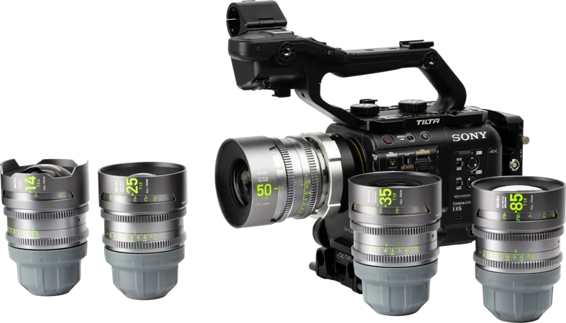 NiSi Athena Prime Rewind Set 5 Obiective Cinema PL 14-85mm T1.9-T2.4 Vintage Reglabil - imagine 3