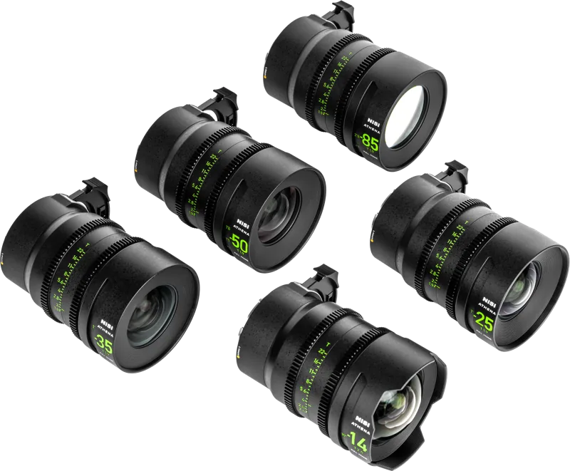 NiSi Athena Prime Set Cine 5 Obiective L-Mount - imagine 4