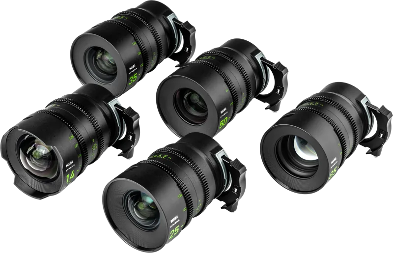 NiSi Athena Prime Set Cine 5 Obiective L-Mount - imagine 5
