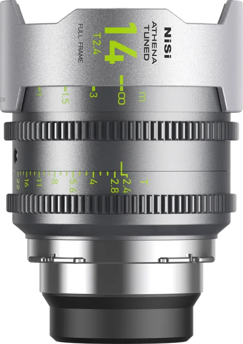 NiSi Athena Tuned Cine Lens Set PL-Mount 14-85mm Editie Limitata 199 Argintiu - imagine 3