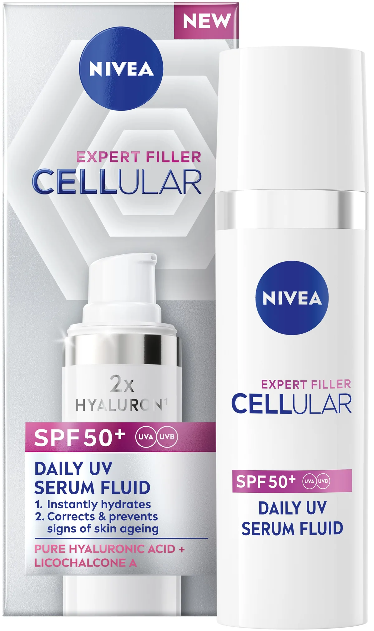 Ser Facial Nivea Cellular Expert Filler SPF50+ 30ml