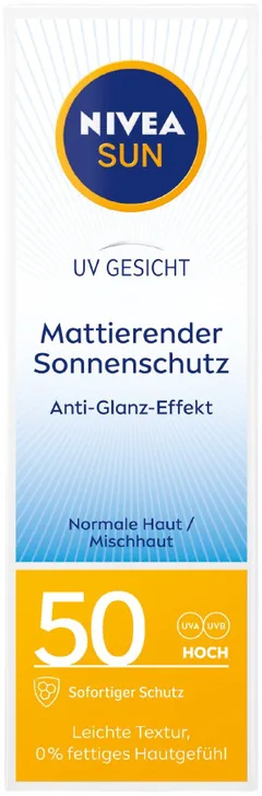 Crema de Protectie Solara Fata Nivea Sun Shine Control SPF50 50ml