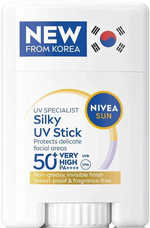 Stick de Protecție Solară pentru Față Nivea Silky UV SPF50+ 15g