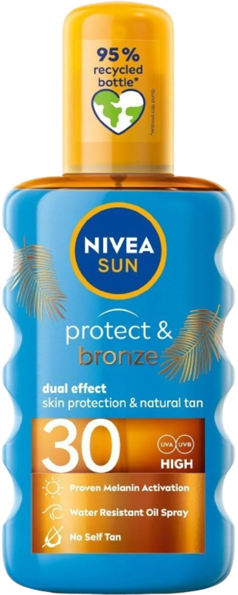Ulei de Protecție Solară Nivea Sun Protect & Bronze SPF30 200ml