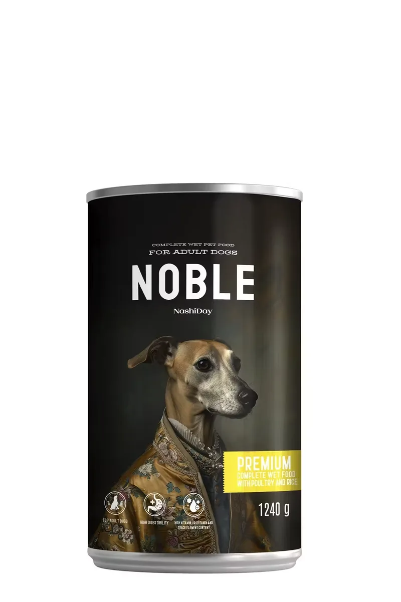 Hrana Umeda Caini NashiDay Noble Pui si Orez 1240g