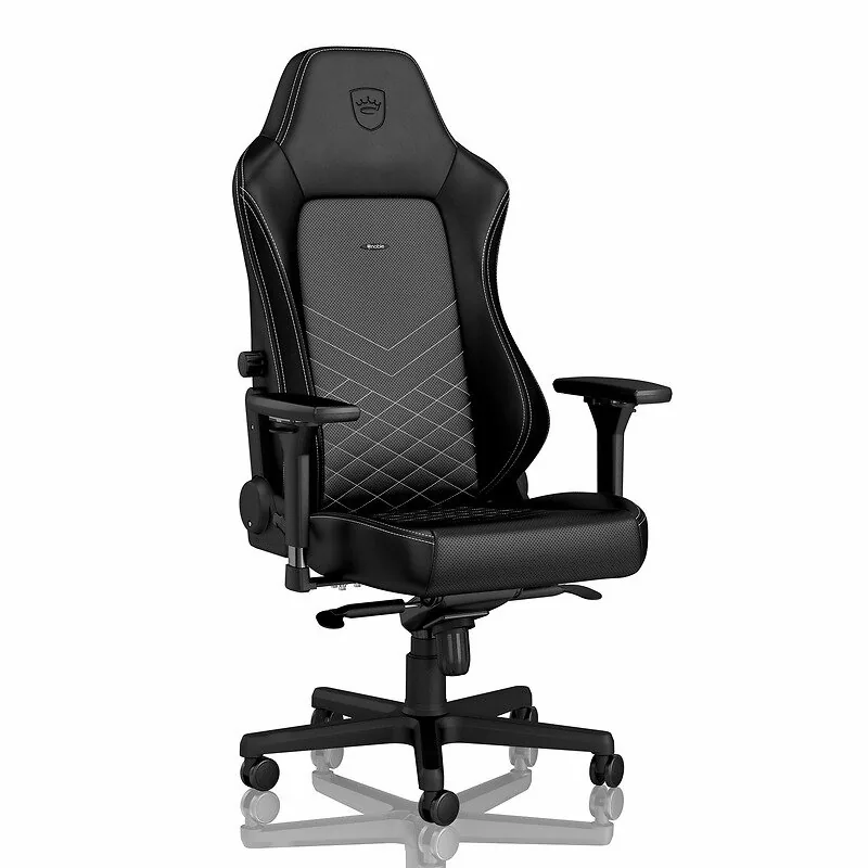 Noblechairs HERO Black/Platinum-White