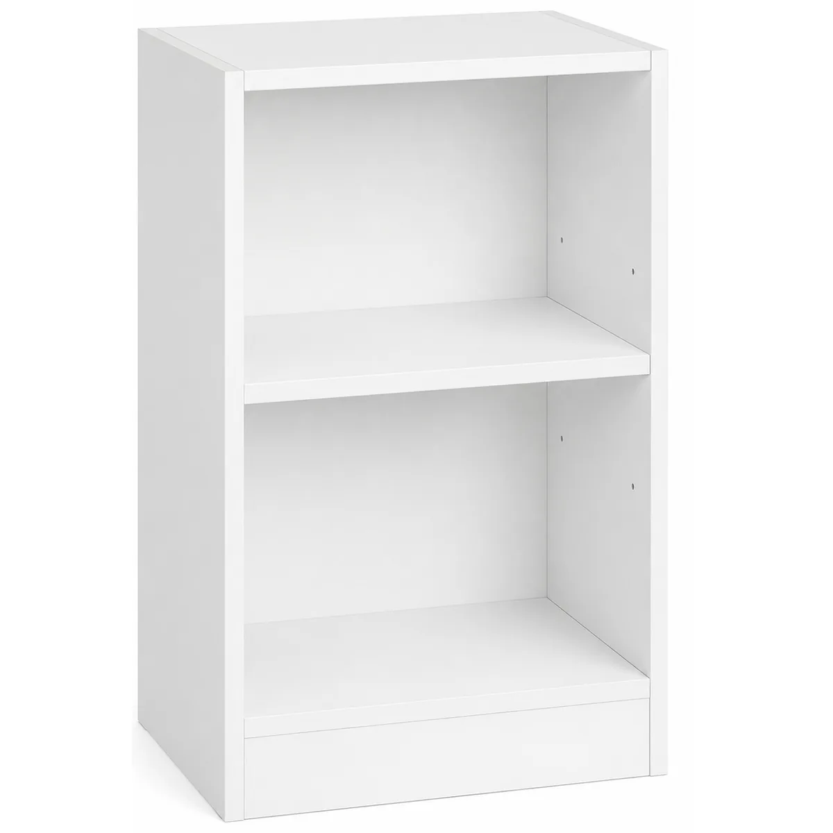 Noptiera Brius Custos Compartimente Deschise Raft Reglabil Alb 40x30x60cm