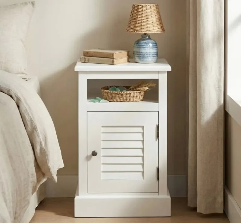Noptiera Studio Szel Shutter 1 Usa Spatiu Deschis Signal White