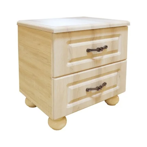 Noptiera Spectral Mobila Dynasty Sonoma 2 Sertare 51x40x50cm