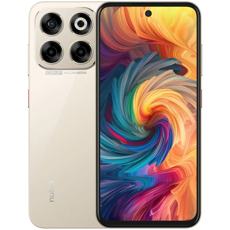 Nubia V70 4G 256GB 8+12GB RAM Sunshine Gold