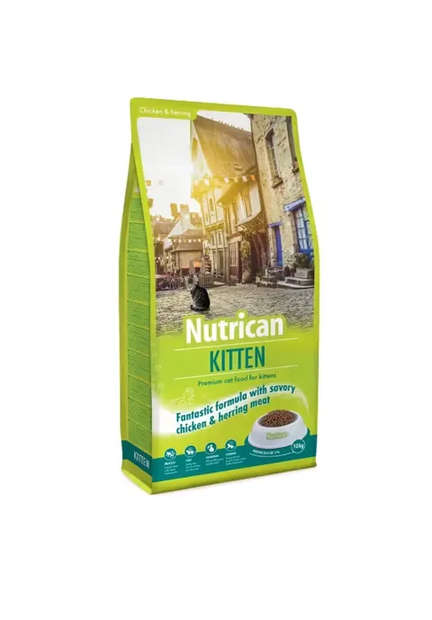 Hrana pentru Pisici Nutrican Kitten 10kg