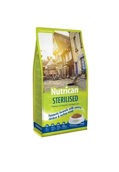 Hrana pentru Pisici Nutrican Cat Sterilised 10kg