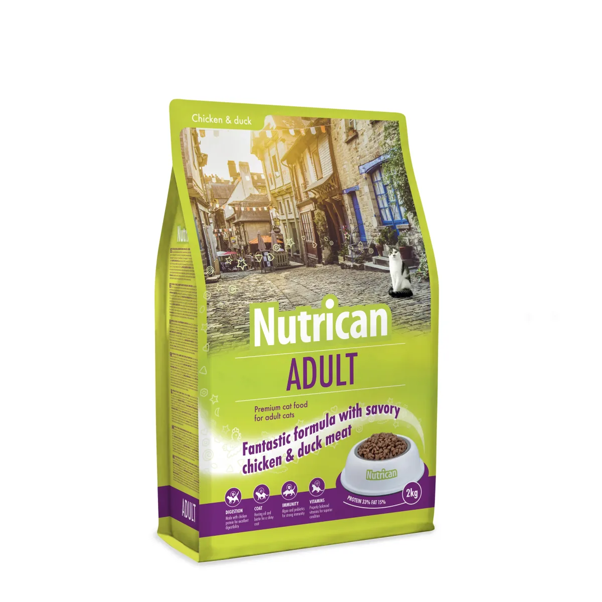Hrana Uscata pentru Pisici Nutrican Cat Adult 2kg