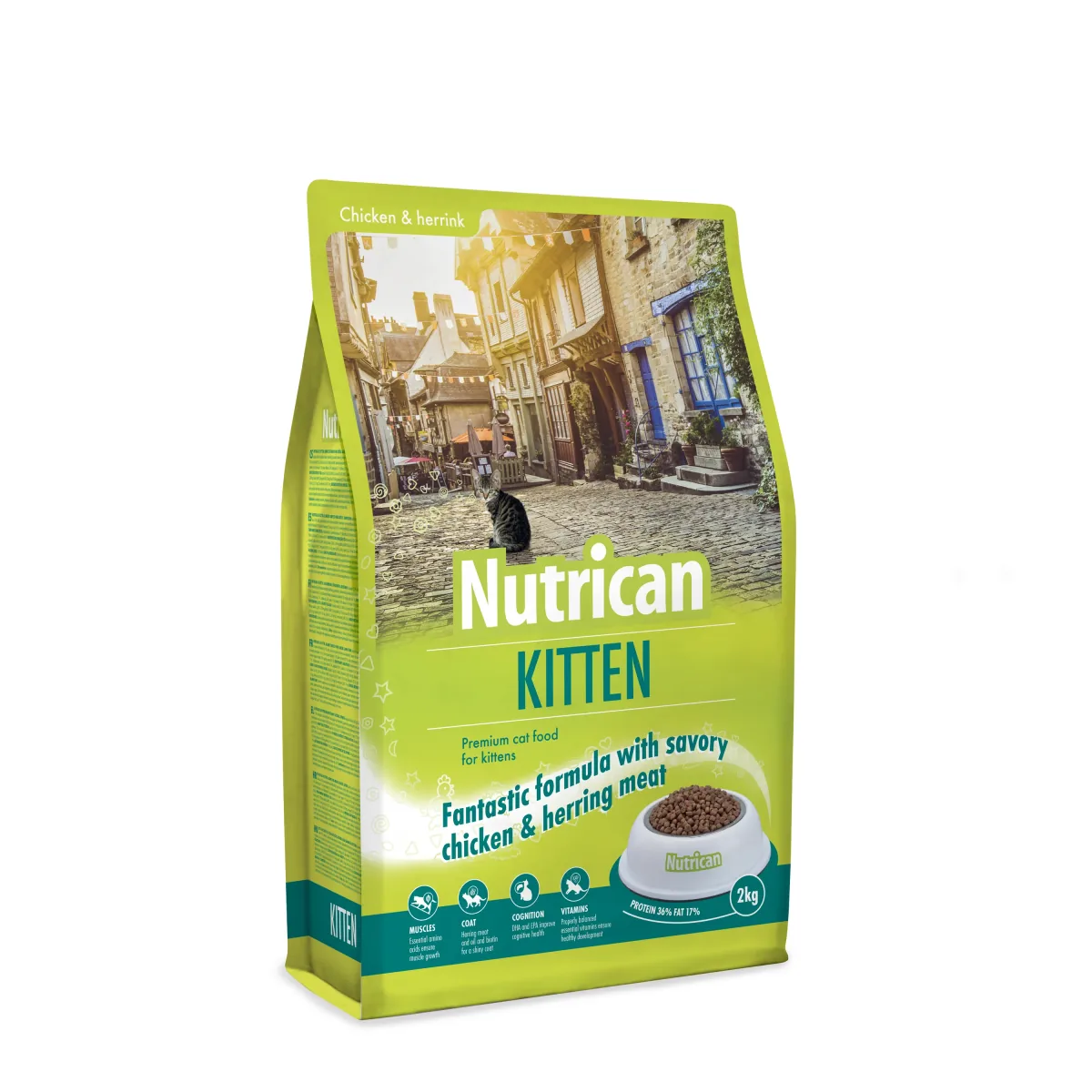 Hrana Uscata pentru Pisici Nutrican Cat Kitten 2kg