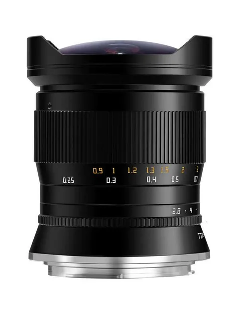 Obiectiv TTArtisan 11mm F2.8 Nikon F Full Frame 180° Negru