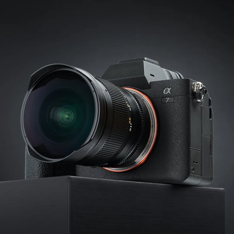 Obiectiv TTArtisan 11mm F2.8 Nikon F Full Frame 180° Negru - imagine 3