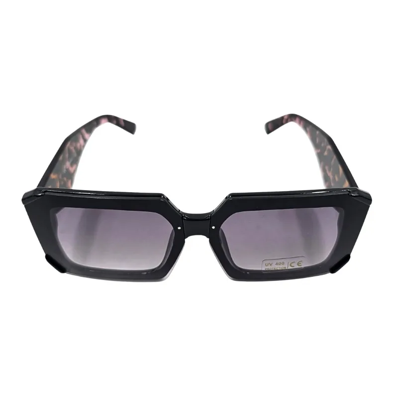 Ochelari de Soare Tiara by GiftDesign Dama Animal Print Patrata Fumurii UV400