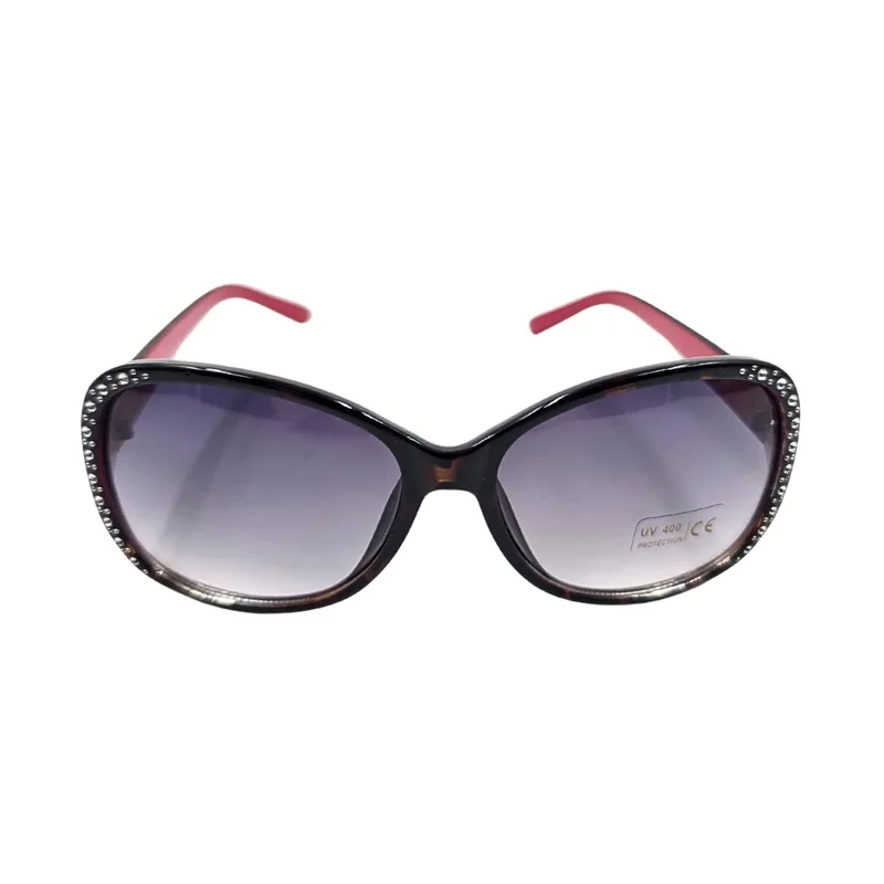 Ochelari de Soare Tiara Dama Rama Leopard Forma Fluture Lentile Fumurii Degrade