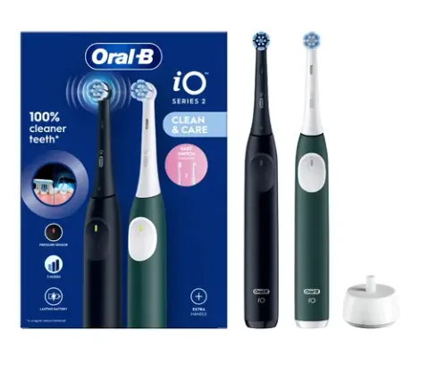 Oral-B iO Series 2 Set Negru si Verde