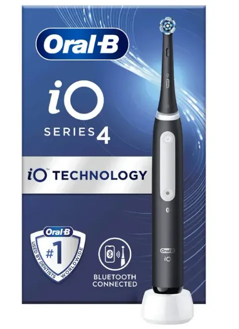 Oral-B iO4 4 Moduri 1 Capat Trusa de Calatorie Negru