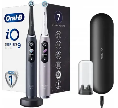 Oral-B iO9 Set 2 Negru si Roz