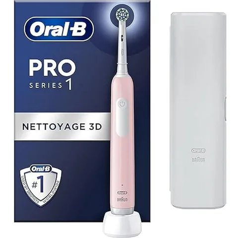 Oral-B Pro Series 1 Husă Călătorie Roz si Alb