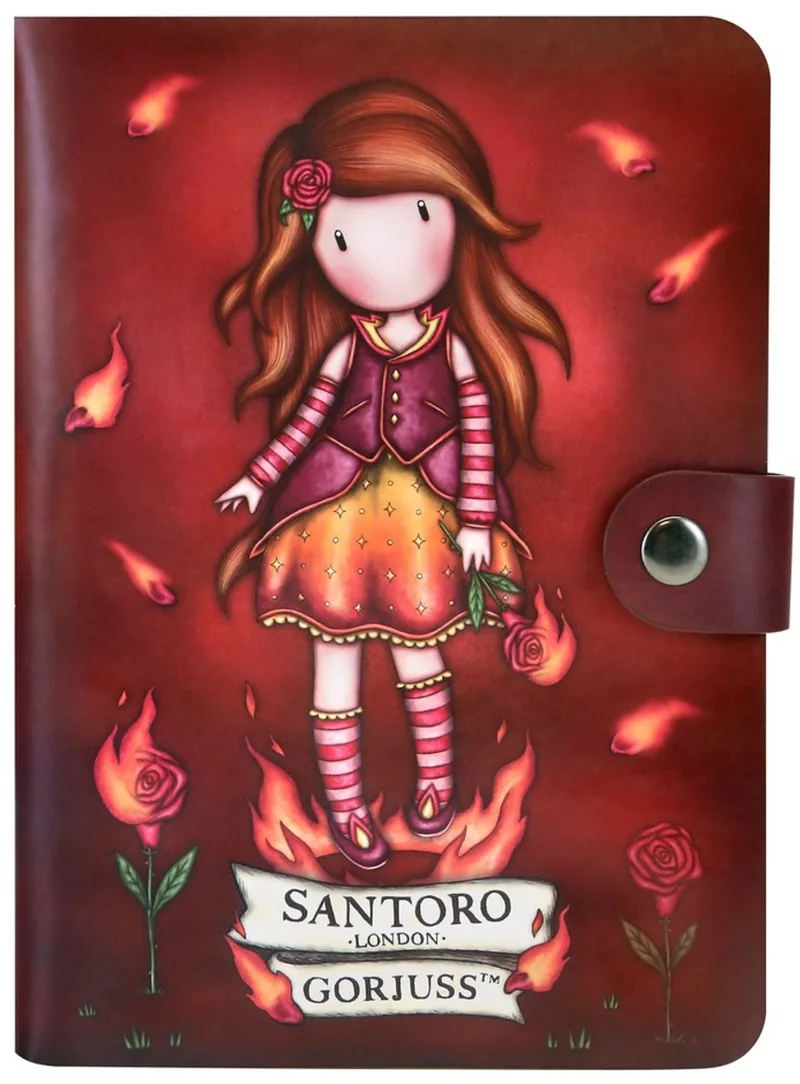 Organizer Santoro Gorjuss Fire In My Heart 200 Pagini 4 Compartimente