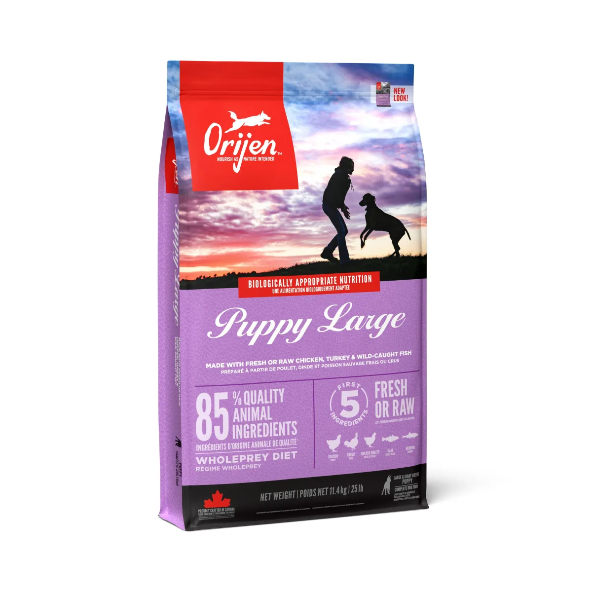 Hrana Uscata pentru Caini Orijen Junior Talie Mare 11.4kg