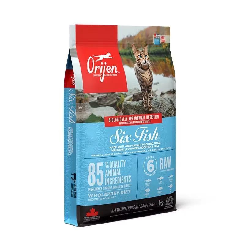 Hrana Uscata pentru Pisici Orijen 6 Fish 5.4kg