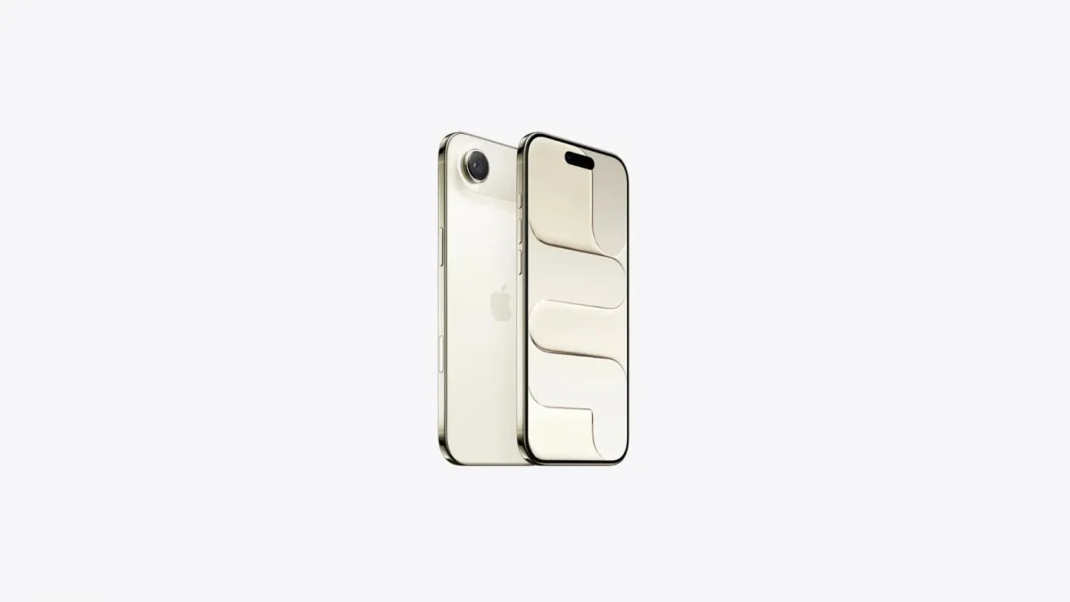 Apple iPhone AIR 256GB Light Gold - imagine 2