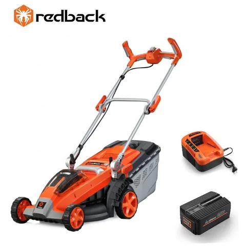 REDBACK E137C Masina de Tuns Iarba 40V 6Ah 370mm Set cu Incarcator 40V 5A