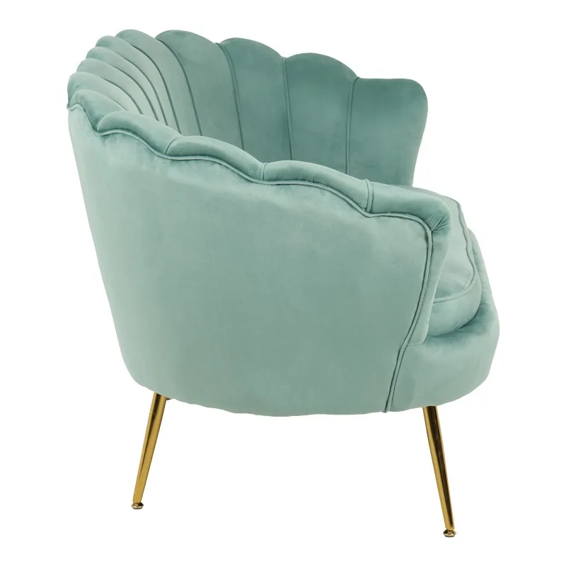 Pako World Fotoliu Daimon Verde Deschis 79x74x78cm - imagine 3