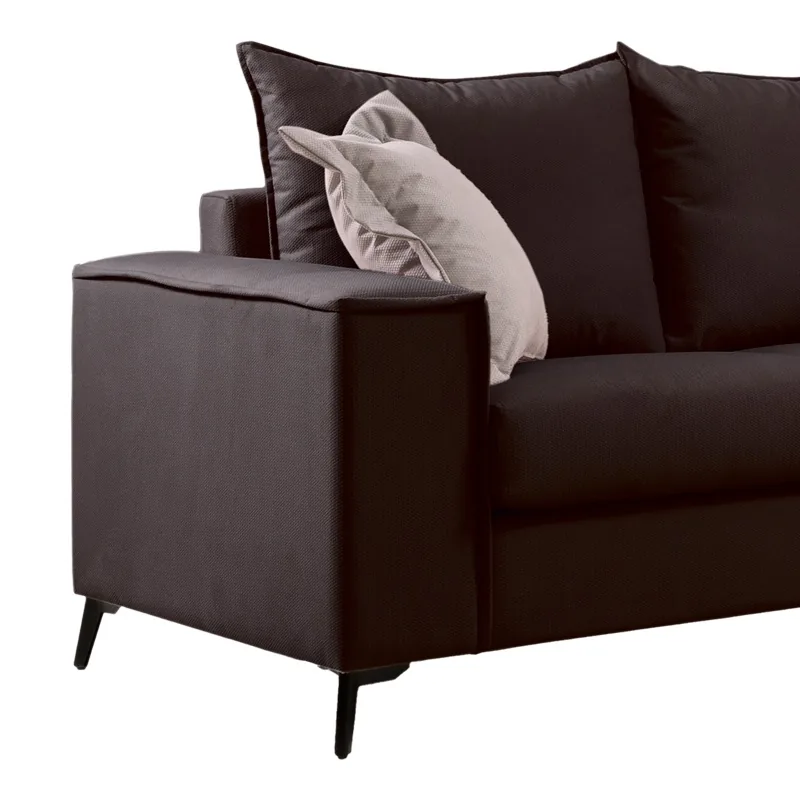 Pako World Verona Set 2 Canapele 2 Locuri Gri Inchis 225x93x100cm - imagine 6