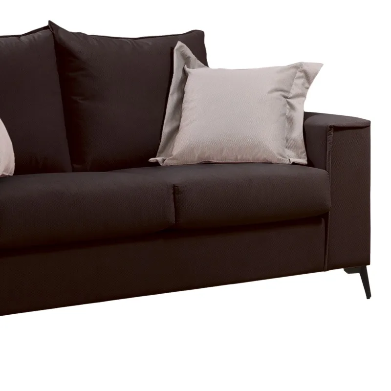 Pako World Verona Set 2 Canapele 2 Locuri Gri Inchis 225x93x100cm - imagine 7