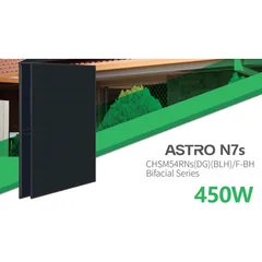 Panou Fotovoltaic Astronergy Bifacial 450W Full Black