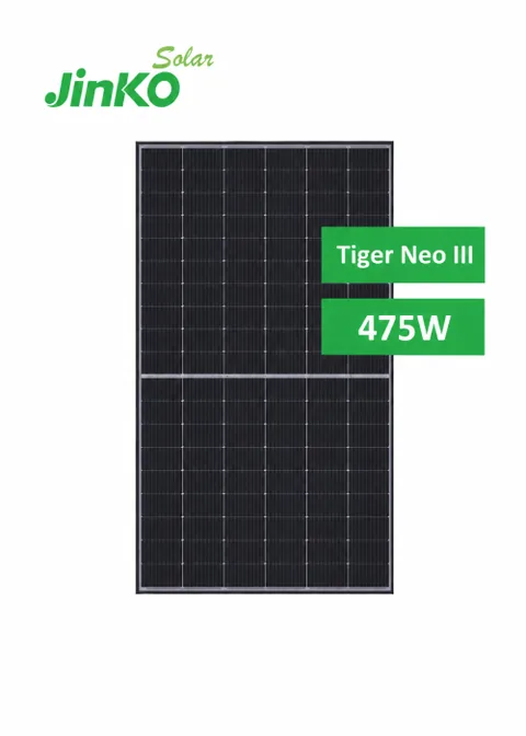 Jinko Solar Tiger Neo 475W Negru N-Type